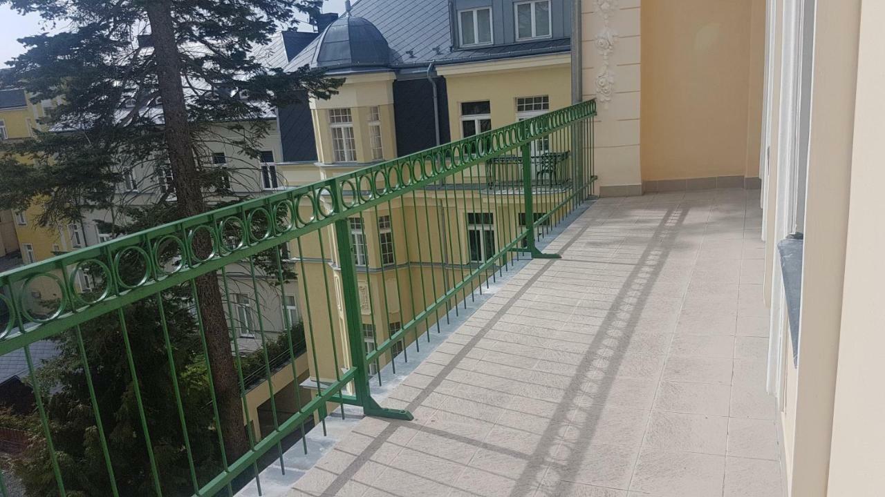 Apartman U Kolonady Mariańskie Łaźnie Zewnętrze zdjęcie